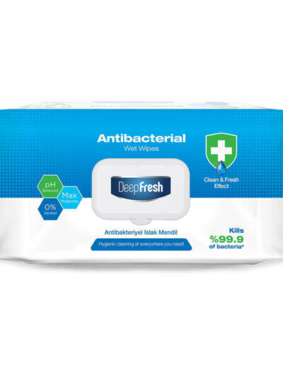 Antibakteriyel Islak Mendil 100 Yaprak