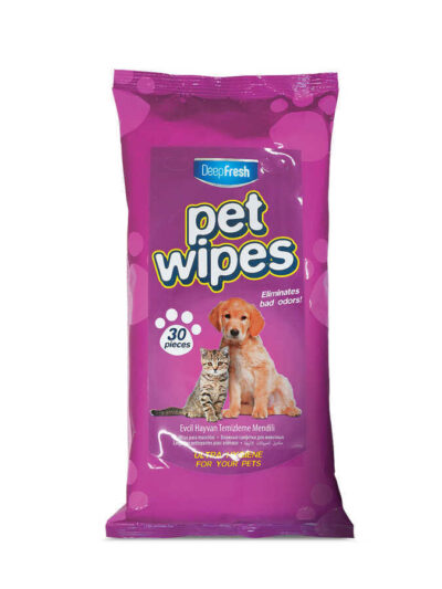 Pet Temizleme Mendili 30 Yaprak